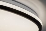 Corp de iluminat pentru baie Slava, metal negru, abajur alb, LED 40W, Ø485MM - imagine 7