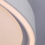 Plafonieră Zerina, plastic alb, LED 54W, Ø520MM - imagine 10