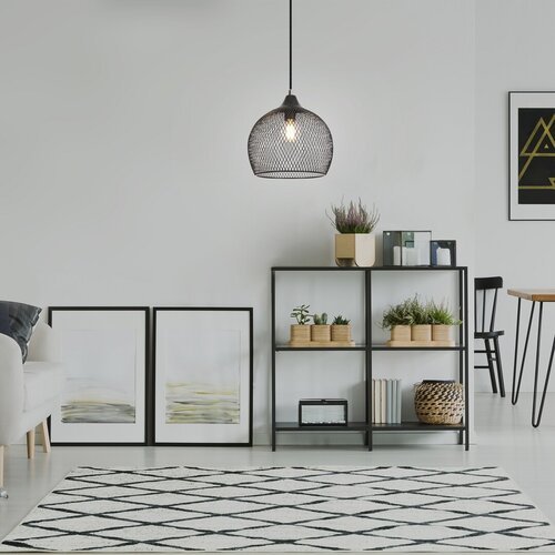 7601-e.jpg Pendul Ronan, Negru, E14 1x40W, Rabalux - imagine 1