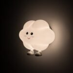 Lampă pentru copii Dreamies, plastic alb, LED 2,7W, L95MM - imagine 4
