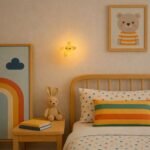 Lampă pentru copii Dreamies, plastic galben, LED 2,7W, L90MM