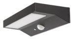Lampă solară Korana, aluminiu negru, abajur alb, LED 6W, L200MM, H40MM - imagine 3
