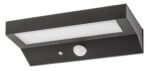 Lampă solară Korana, aluminiu negru, abajur alb, LED 6W, L200MM, H40MM - imagine 4
