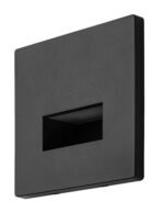 Lumină indirectă Lunca, plastic negru, LED 1W, H85MM (cod 77195) - imagine 4