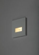 Lumină indirectă Lunca, plastic alb, LED 1W, H85MM (cod 77196) - imagine 5