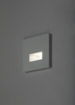 Lumină indirectă Lunca, plastic alb, LED 1W, H85MM (cod 77196) - imagine 6