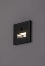 Lumină indirectă Lunca, plastic negru, LED 1W, H85MM (cod 77197) - imagine 6