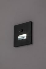 Lumină indirectă Lunca, plastic negru, LED 1W, H85MM (cod 77197) - imagine 7
