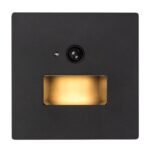 Lumină indirectă Lunca, plastic negru, LED 1W, H85MM (cod 77197) - imagine 8