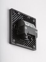 Lumină indirectă Lunca, plastic negru, LED 1W, H85MM (cod 77197) - imagine 9