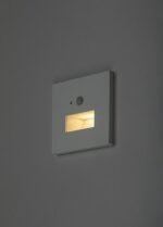 Lumină indirectă Lunca, plastic alb, LED 1W, H85MM (cod 77198) - imagine 5