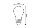 Bec SMD-LED, E27, 11W, 1050lm, variabil 2700-6500K - imagine 4