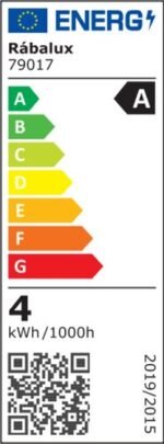 Bec Filament-LED, E27, 4W, 840lm, albă caldă 3000K (cod 79017) - imagine 2