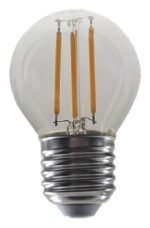 Bec Filament-LED, E27, 4W, 470lm, albă caldă 2700K