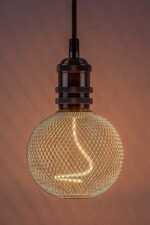Bec Filament-LED, E27, 5W, 270lm, albă caldă 1800K - imagine 3