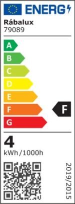 Bec Filament-LED, E14, 4W, 400lm, 3000K, Rabalux - imagine 4