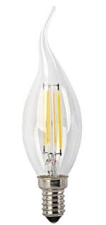 Bec Filament-LED, E14, 4W, 470lm, albă caldă 2700K (cod 79145)
