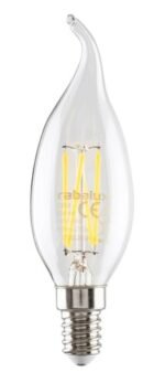 Bec Filament-LED, E14, 4W, 470lm, albă naturală 4000K (cod 79146)