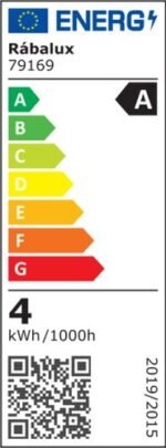 Bec Filament-LED, E27, 4W, 840lm, albă caldă 3000K (cod 79169) - imagine 3