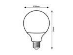Bec SMD-LED, E27, 15W, 1521lm, albă naturală 4000K - imagine 2
