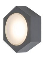 Aplică exterior Avola, metal antracit, LED 9W, L200MM, H170MM - imagine 4